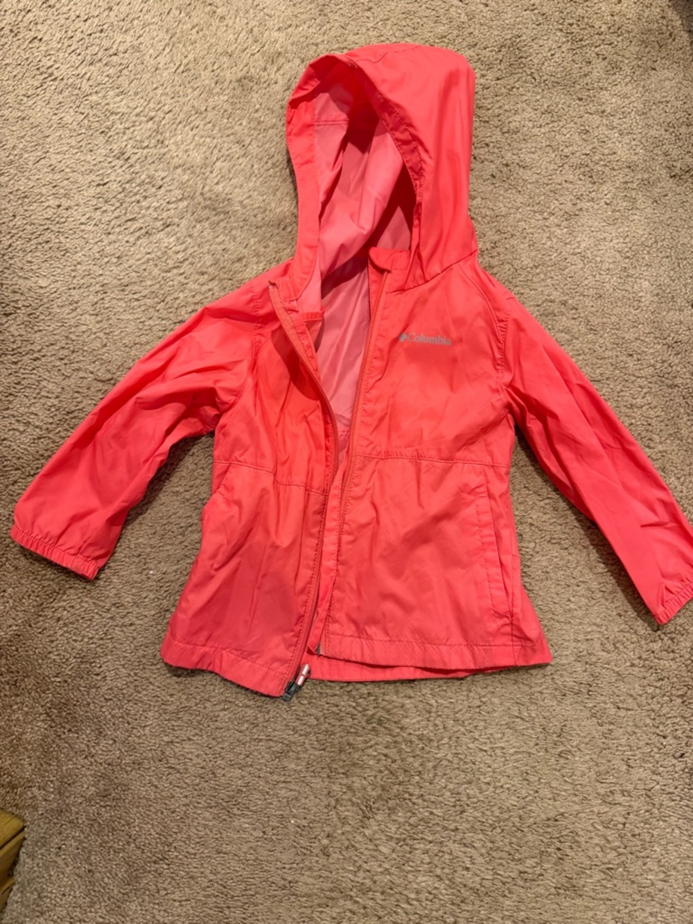 Columbia Kids Coral Hooded Raincoat
